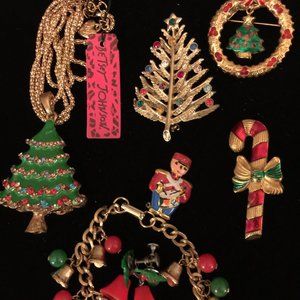 Lot of Holiday Jewelry